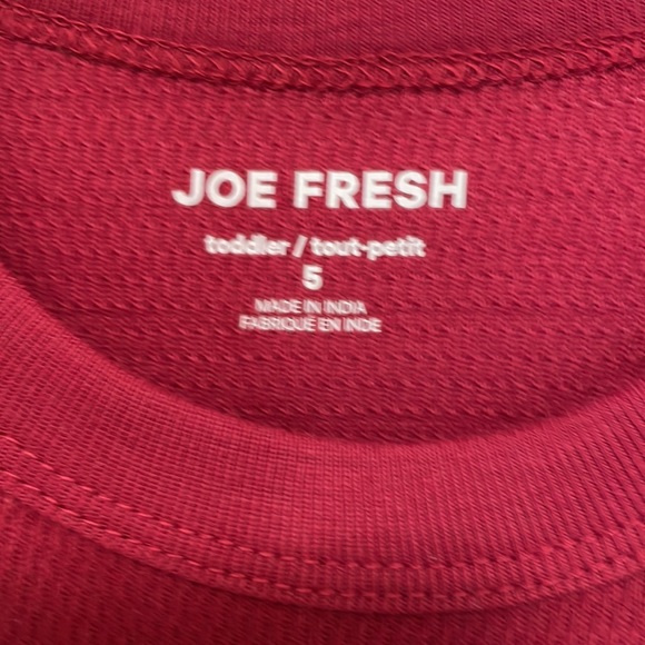 NWT Joe Fresh Size 5 Thermal - Picture 2 of 4